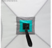Палатка зимняя PREMIER куб, 1,5 × 1,5 м, цвет biruza/gray