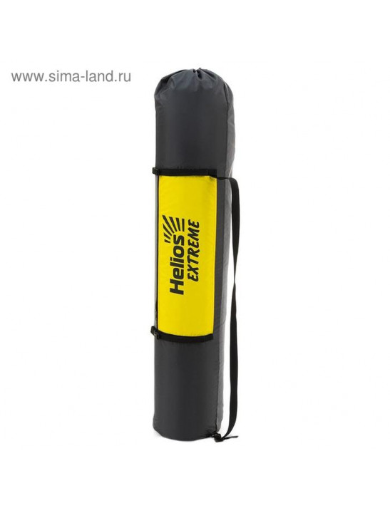 Палатка зимняя «ТОНАР» Helios EXTREME V2.0 куб (широкий вход), 1,8 × 1,8 м, цвет жёлтый/чёрный