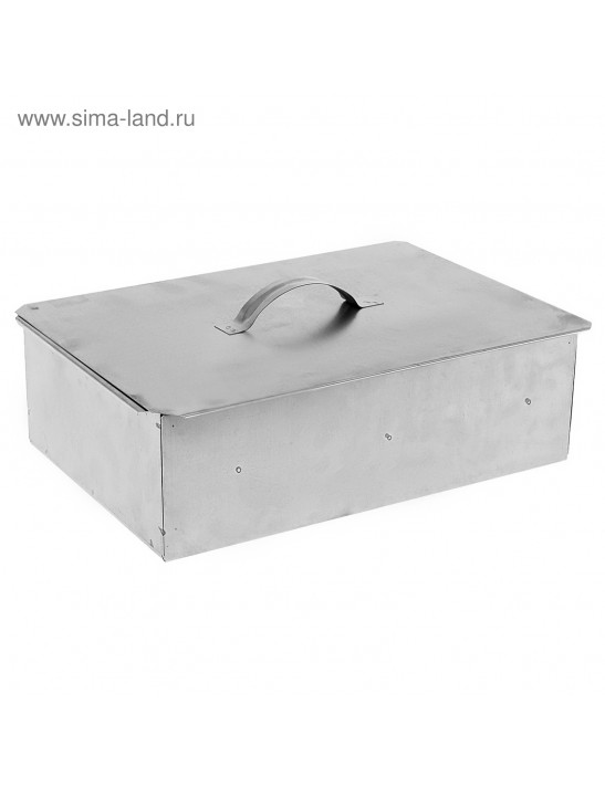 Коптильня одноярусная, размер 37 x 26 x 14,5 см