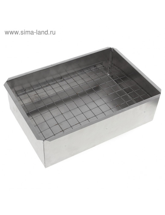 Коптильня одноярусная, размер 37 x 26 x 14,5 см