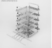 Коптильня 45 × 25 × 25 см, нержавеющая сталь 1,5 мм