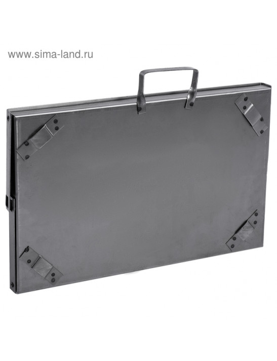 Мангал-дипломат №1 40 × 25 × 40 см, сталь 1,5 мм, в сумке