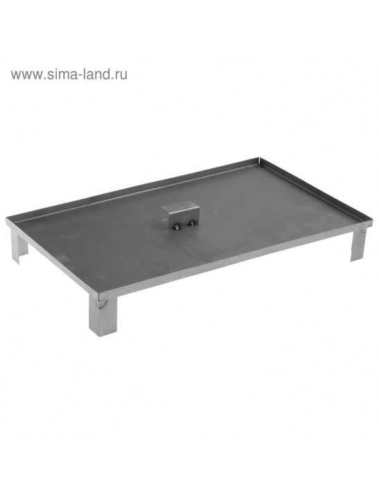 Коптильня походная средняя, сталь, размер 44 x 29,4 x 22 см
