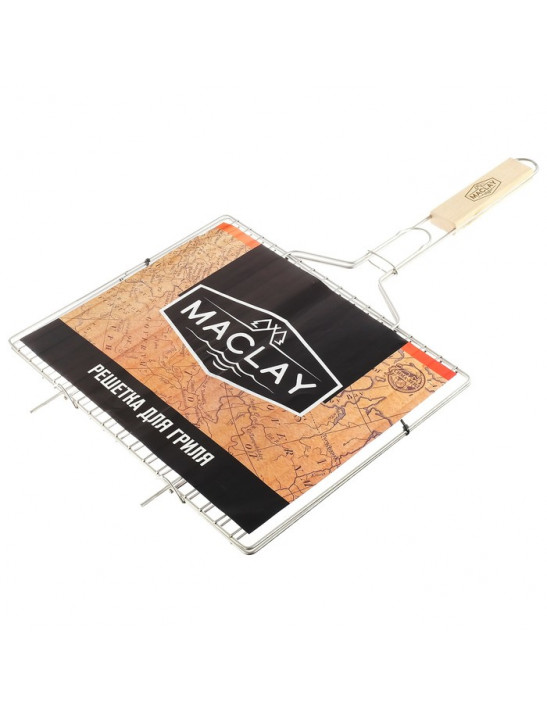 Решётка-гриль для мяса Maclay, нержавеющая сталь, размер 34 × 28,6 см