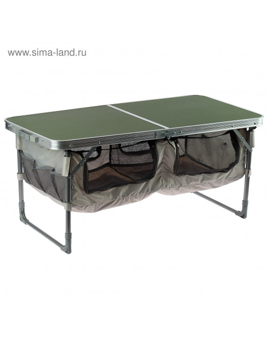 Стол ССТ-3П, 102 х 50 х 44,5 / 61 см, цвет хаки