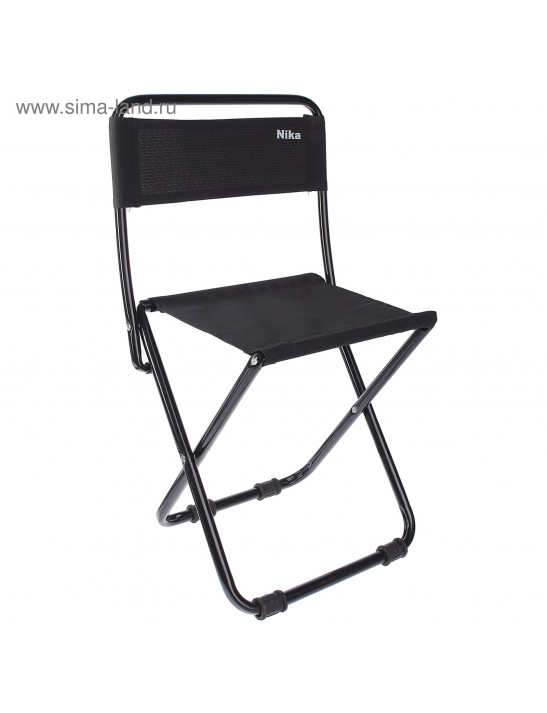 Стул складной походный ПС1, 38,5 x 37 x 65 см, чёрный